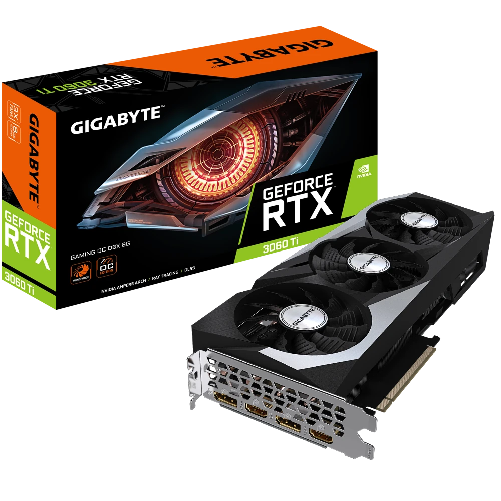 Gigabyte GeForce RTX 3060 Ti GAMING OC D6X 8G